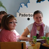 Pierwsze spotkanie z niemiecką grupą z Paderborn w MITEINANDER.
